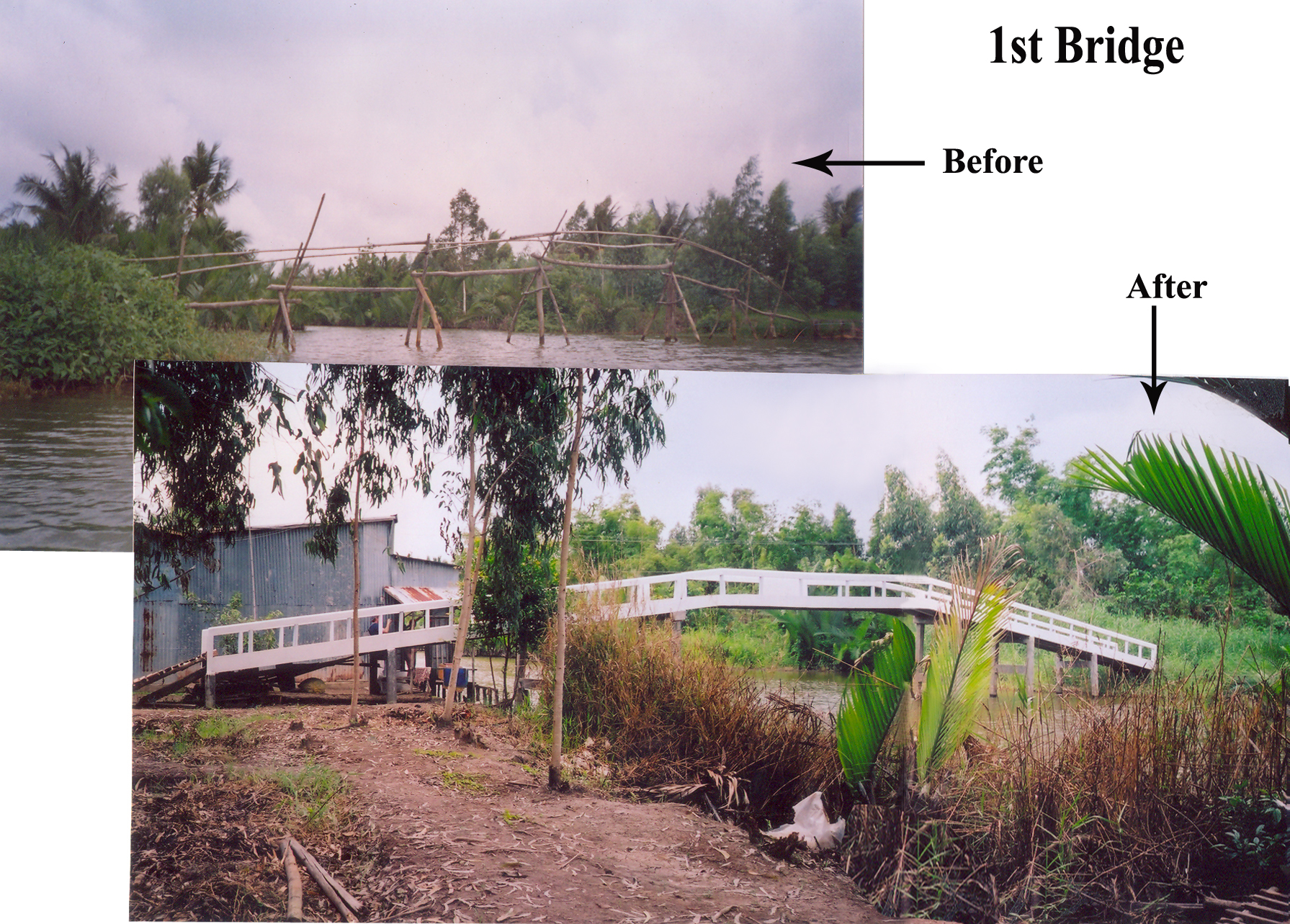 First bridge built 2004 Ca Mau